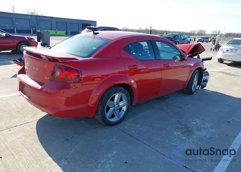 2013 Dodge Avenger Sxt from USA, damaged, VIN 1C3CDZCBXDN541038